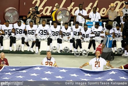 Dozens of NFL Players Stage Anti-Police Anthem Protests After Trump's Weekend Remarks