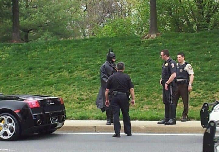 'Batman' Pulled Over In Maryland