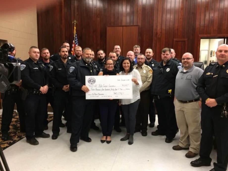 West Virginia Police Raise Money for Childhood Cancer Research