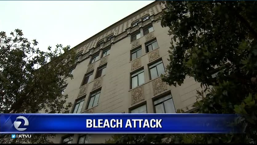 Video: San Francisco Officer Suffers Chemical Burns from Bleach Attack