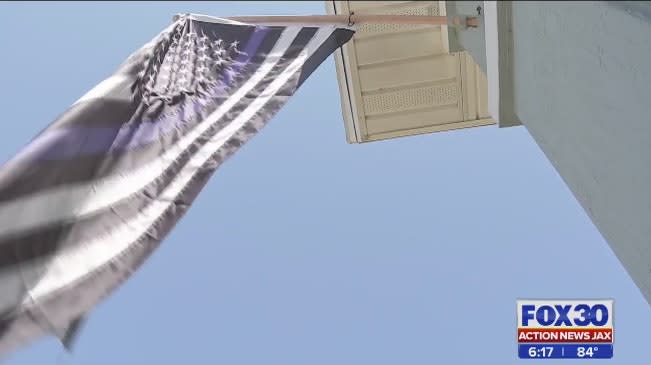 Video: FL Homeowner Told to Remove Police Support Flag Because It's "Racist"
