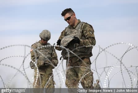 Trump Administration Gives Some Police Power to Troops Deployed at Southern Border