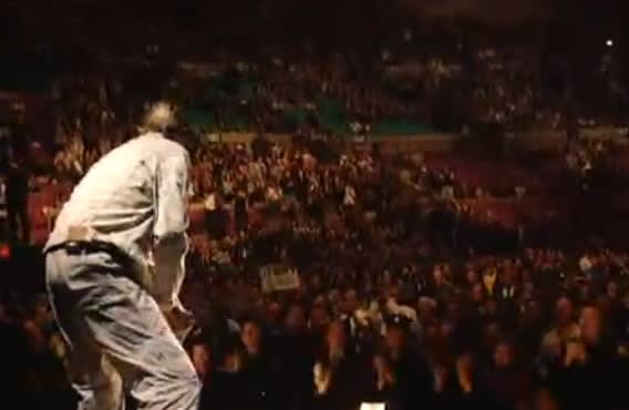 Video: David Bowie Performing for Police and Firefighters in October 2001