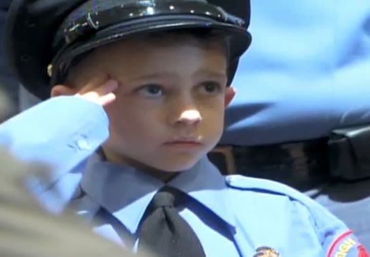 N.C. Boy Buried With Full Police Honors