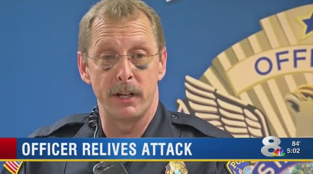 Video: Burglary Suspect Tried to Gouge Out FL Officer's Eyes in Life-and-Death Struggle