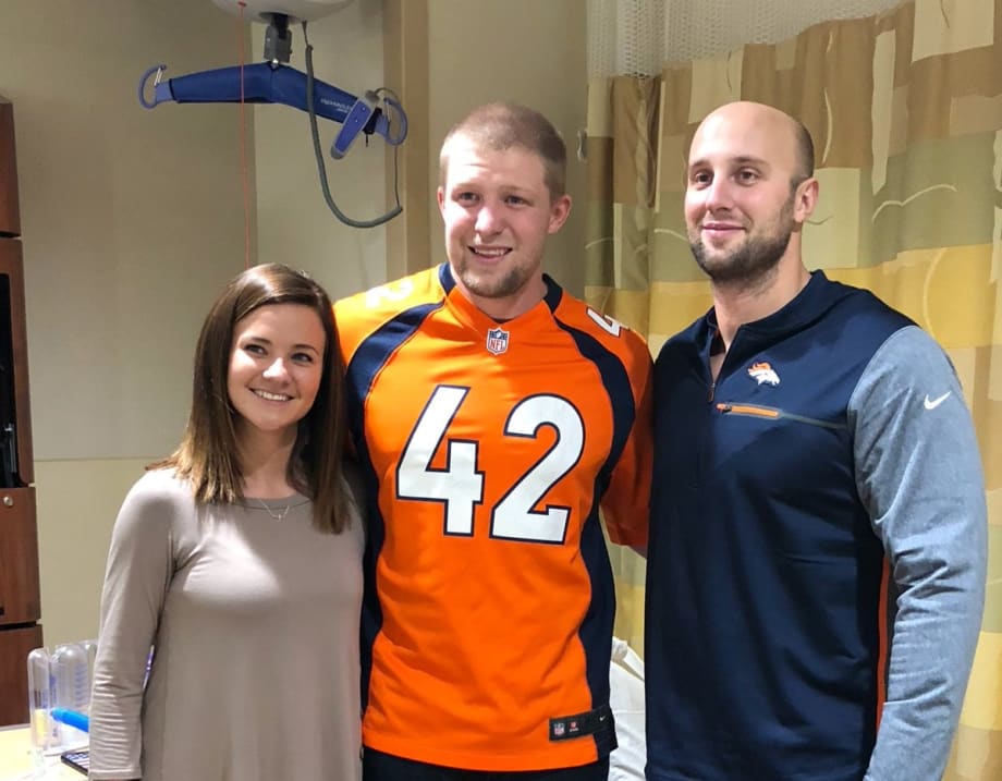 Broncos Player Visits CO Deputy Wounded in Shooting