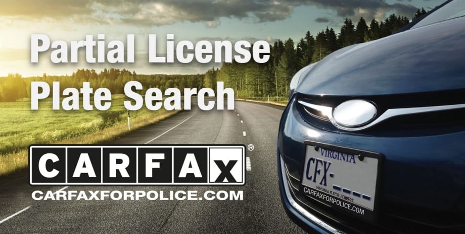 Partial License Plate Search