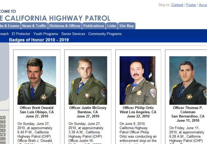 CHP Deaths Emphasize Hazards of Freeway Enforcement