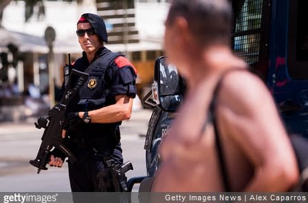 Spanish Officer Shoots, Kills 4 Terrorists to Save Injured Comrade