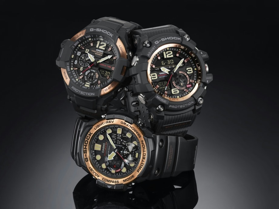 G-Shock Adds Vintage Rose Gold Theme to Master of G