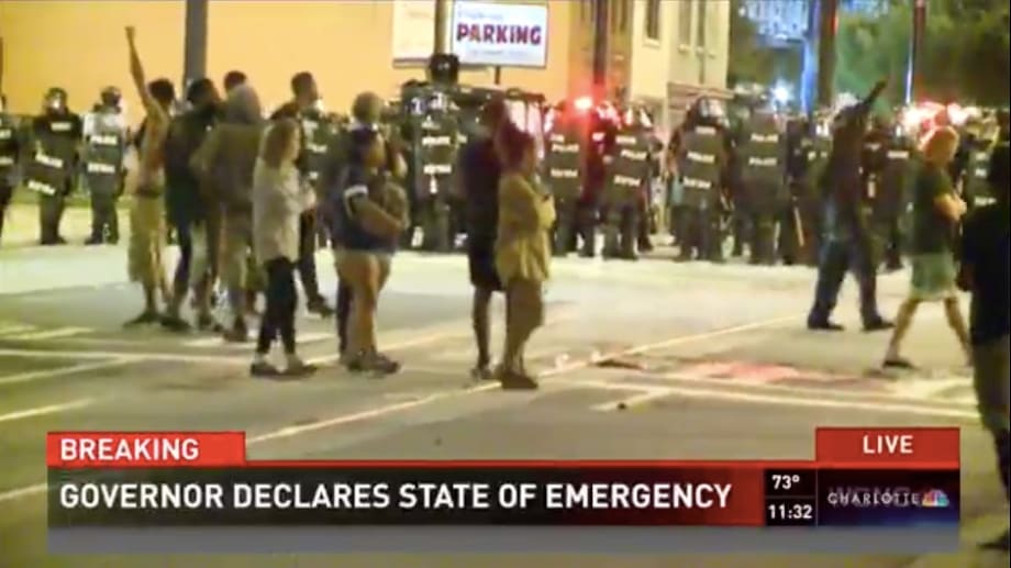 Video: NC Governor Sends in Guard, Troopers After Second Night of Charlotte Riots