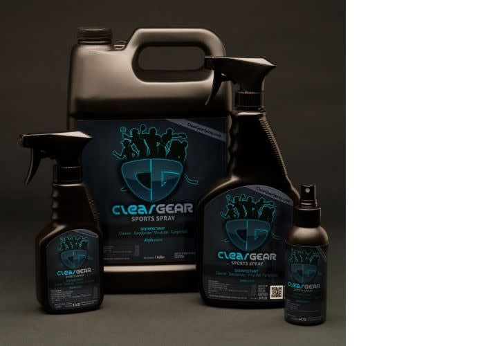 Clear Gear Introduces Sports Spray Disinfectant