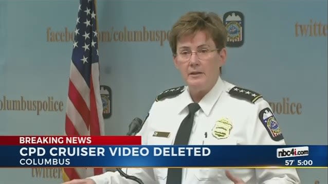 Video: Columbus Police Accidentally Delete 100,000 In-Car Video Files