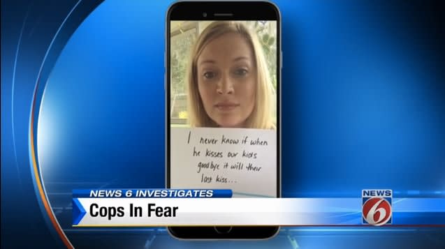 Video: Florida Trooper's Wife's Facebook Video, "Cops Have Families, Too," Goes Viral