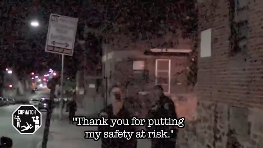 Responding Baltimore Officers Cope with Copwatch Cameras