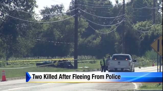 2 Michigan Men Fleeing Police Killed in Crash