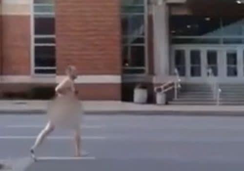 'Crazed' Ind. Streaker Assaulted Officer Before Arrest