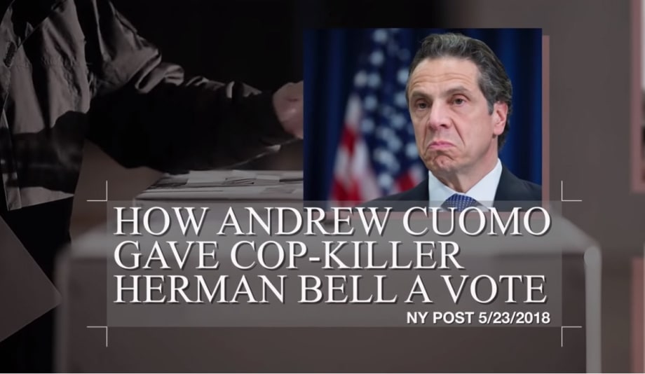 Video: Widow of Slain Officer Criticizes New York Governor for Allowing Cop-Killer to Vote