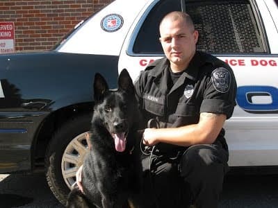 Massachusetts K-9 Receives State Valor Award for Protecting Handler
