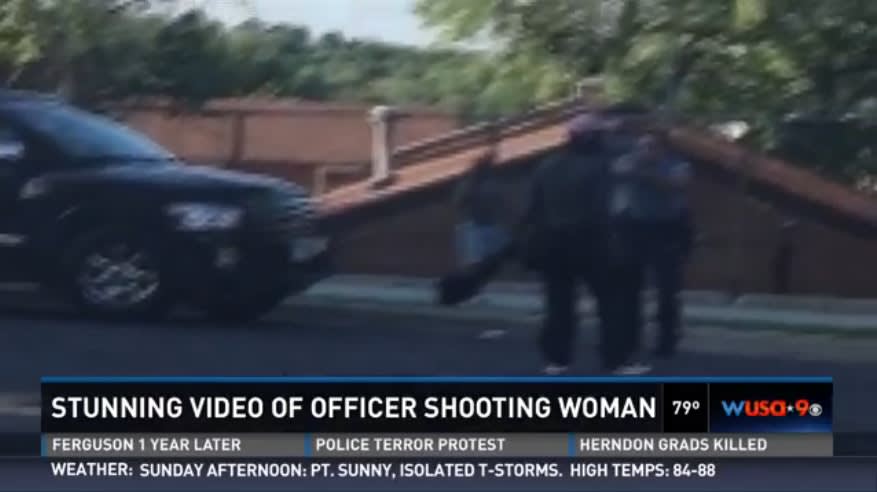 Video: D.C. Officer Shoots Knife-Wielding Woman