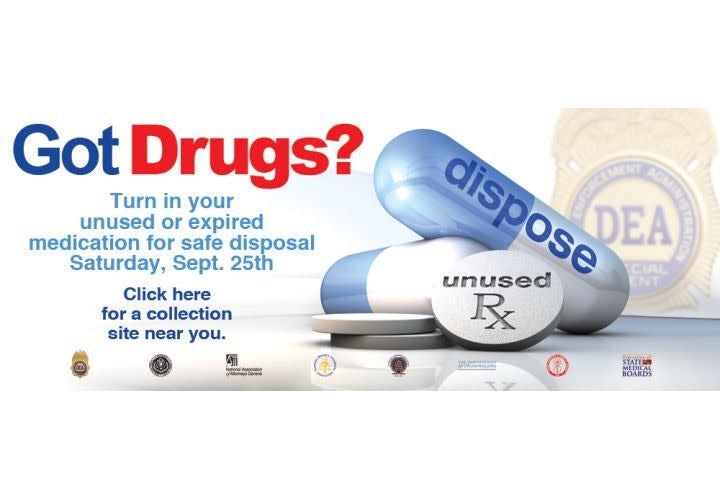 DEA's 'Take Back' Initiative Collects Prescription Meds