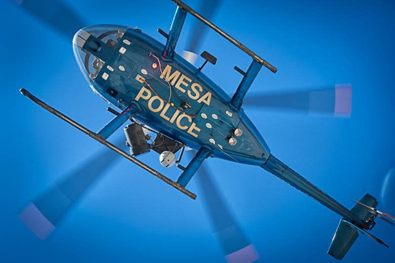Arizona Police Helicopter Damaged in Impact Landing