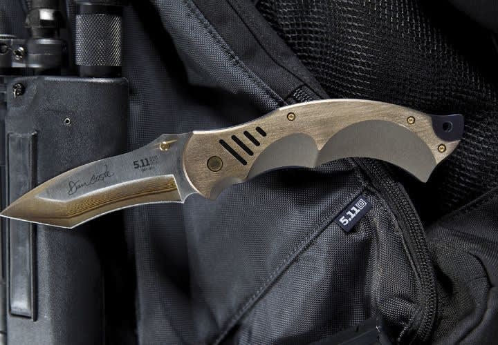 5.11 Tactical Offers Dan Costa Knife with Purchase