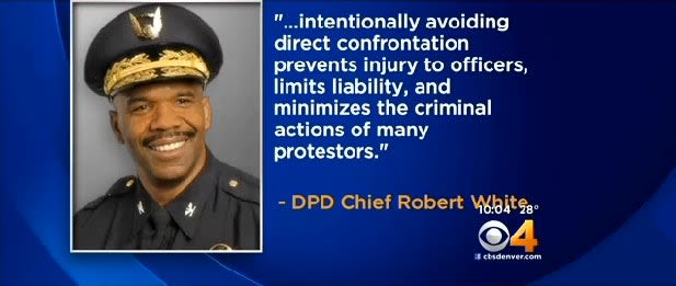 Denver Officer Writes Open Letter Criticizing Chief
