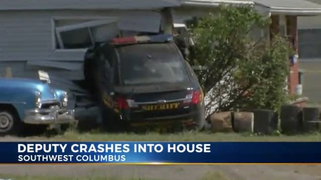 Video: Ohio Deputy Crashes Vehicle into House while Running Code 3