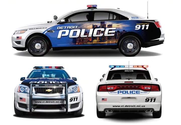 100 Patrol Cars Donated to Detroit PD
