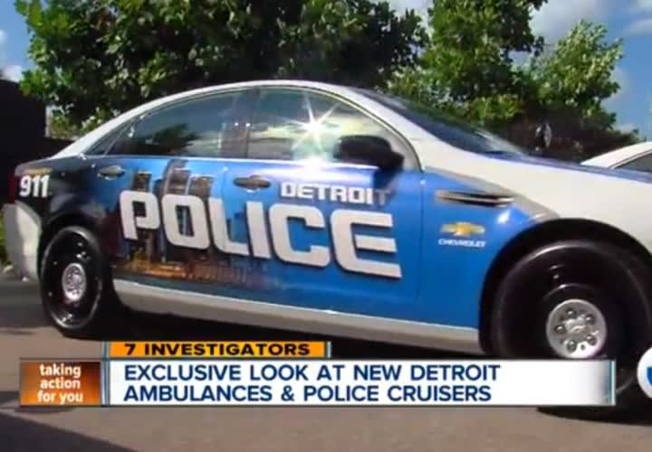 Detroit Rolls Out New Patrol Cars