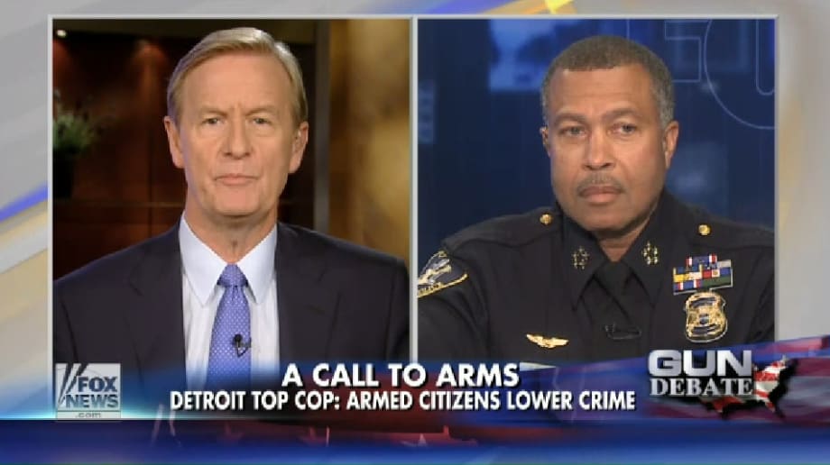 Detroit Chief Says Crime Dropped 12% Because of Legally Armed Citizens