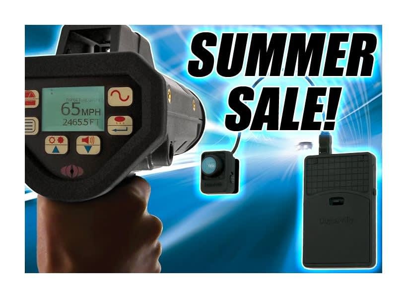 Body Cam, Speed Gun Summer Sale