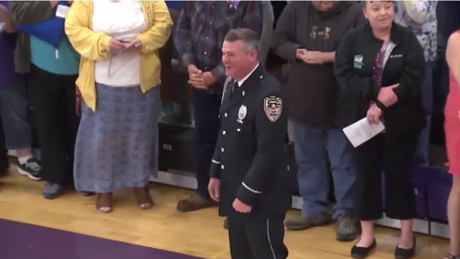 Video: Illinois SRO Who Stopped School Shooting Honored at Graduation