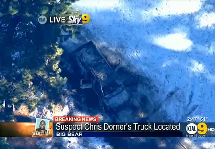 Burned-Out Truck Linked to Fugitive Ex-Cop