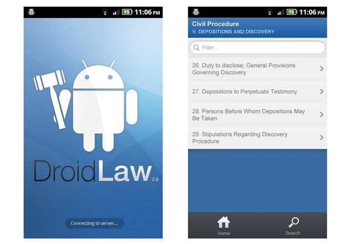 App Review: Droid Law