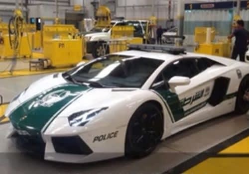 Dubai Police Add Lamborghini Patrol Car