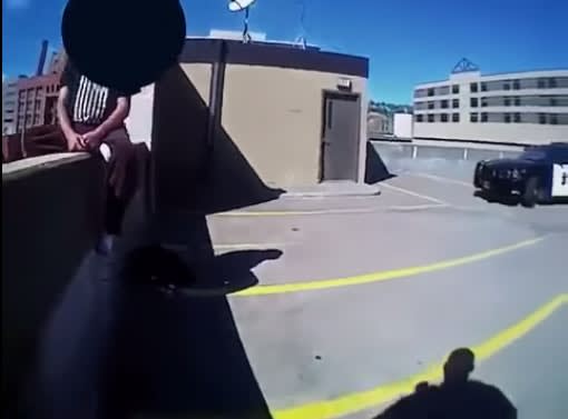 Video: Minnesota Officer Rescues Suicidal Man from Ledge