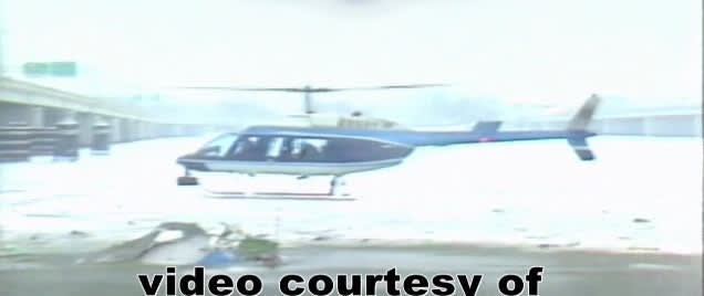 Video: Helicopter Used in Daring Police Rescue Lands in Law Enforcement Museum