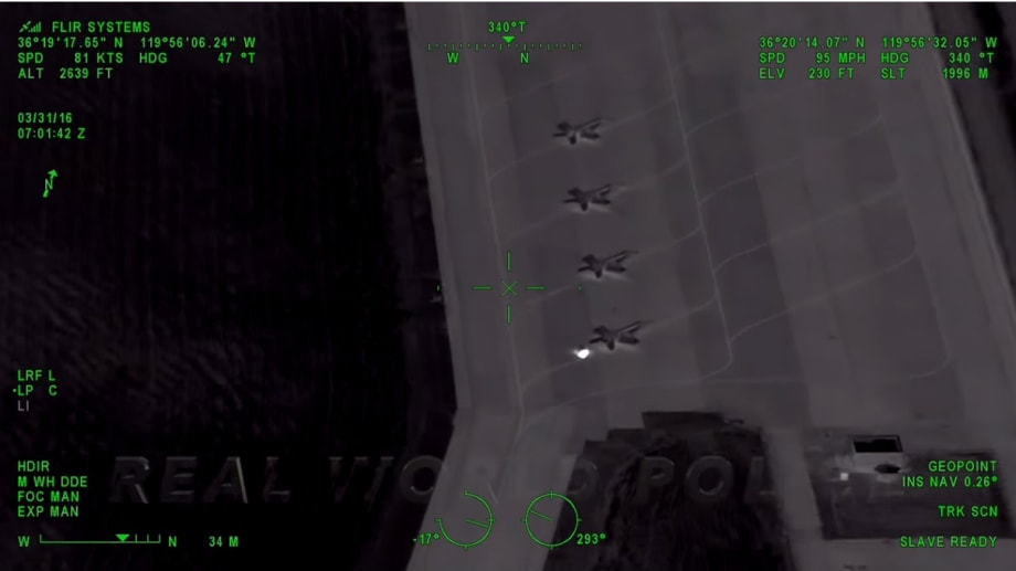 Video: CHP Release FLIR Video of 2016 Pursuit Ending at Naval Air Station Lemoore