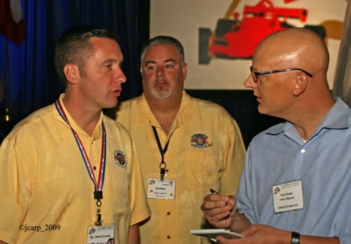 Sgt. Crowley Thanks FOP For Support at Trade Show