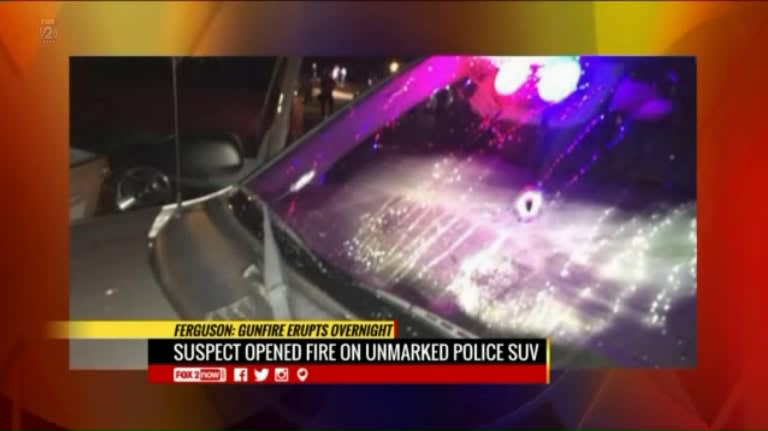 Video: Suspect Shot After Opening Fire on Officers Following Ferguson Protest