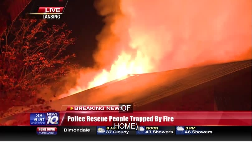 Michigan Officers Help Rescue 15 Students Trapped in House Fire