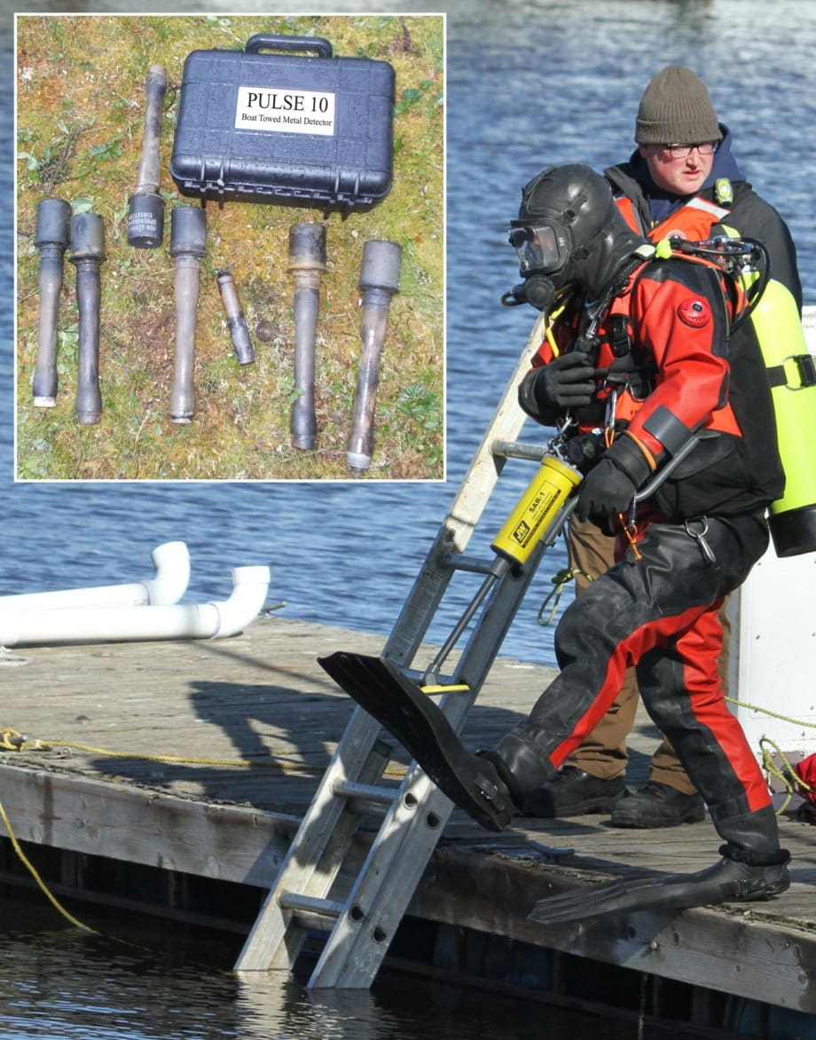 JW Fishers' Metal Detectors Being Used Worldwide to Locate Underwater Evidence and Explosives