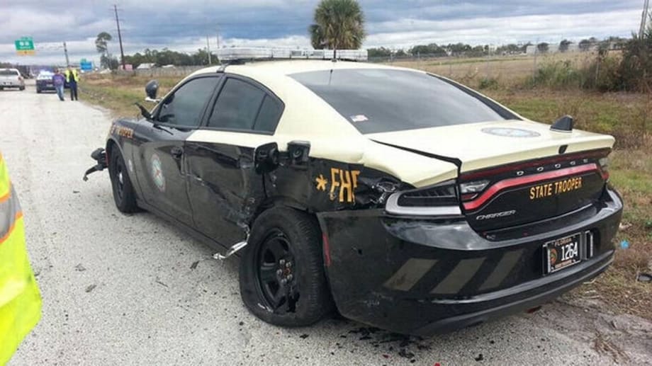 Driver Hits FL Trooper's Patrol Car 'On Purpose,' Officials Say