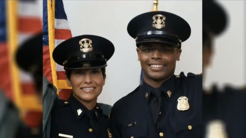 Video: Michigan Mother-Son Duo Join the Same Police Force