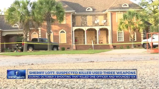Video: Florence Cop Killing Suspect Set Up House for Deadly Ambush, Sheriff Says