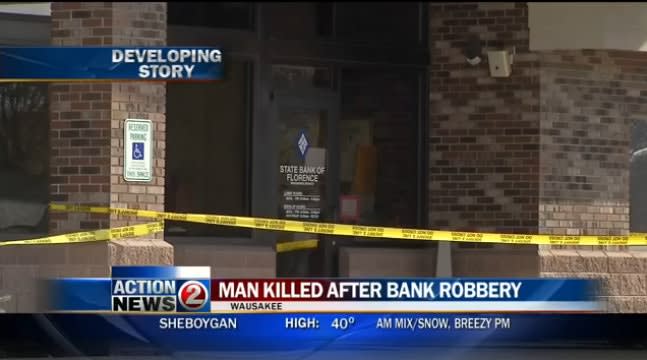 Video: Wisconsin Trooper Killed in Gunfight with Bank Robbery Suspect