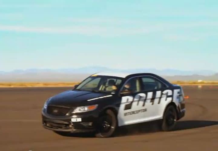 Police Officers Test-Drive 2012 Ford Police Interceptors