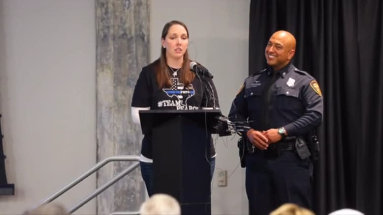 Video: Donations for Wounded Fort Worth Officer Exceed $150K